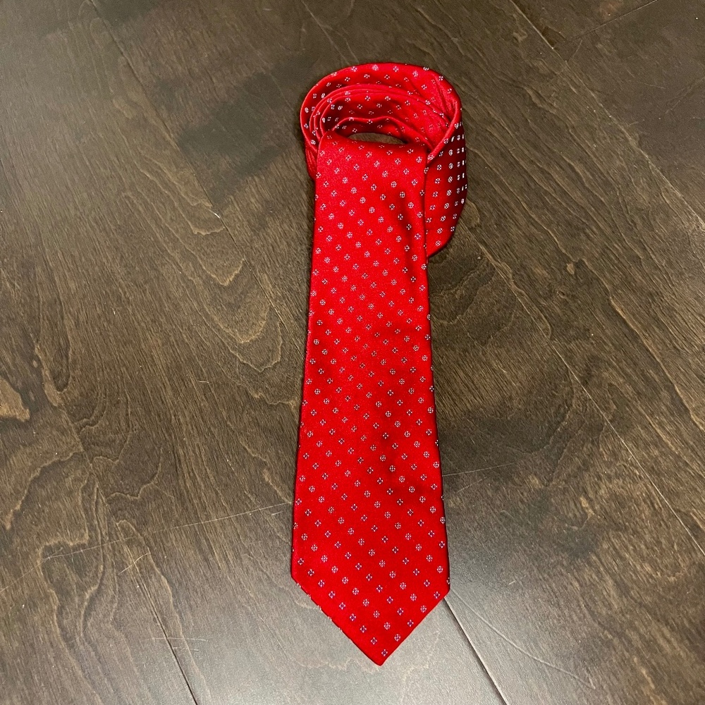 Silk-Blend Jacquard Tie